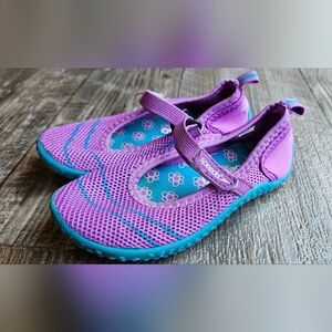 Speedo Kids 9/10 Mary Jane Water Sandals Purple